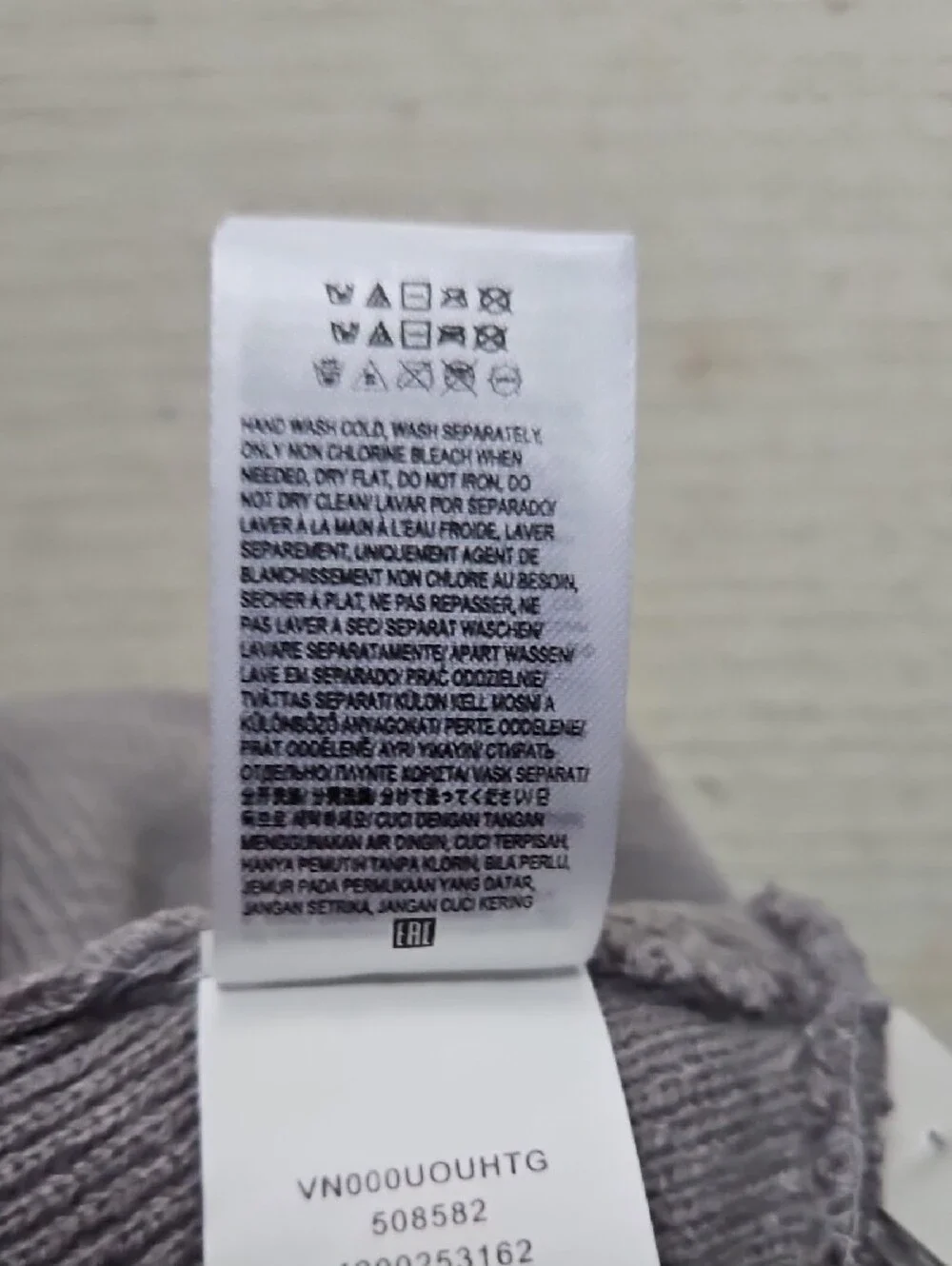 Vans gray beanie